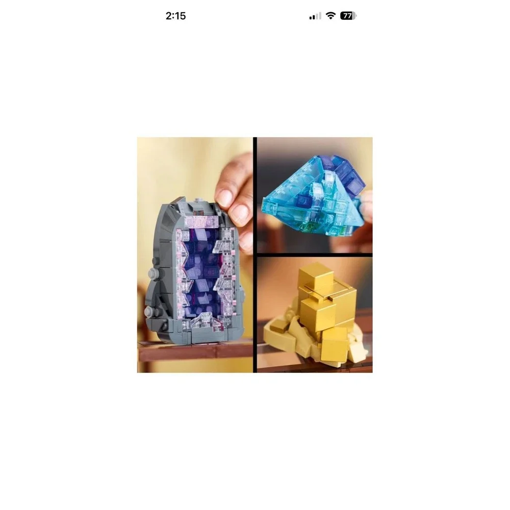 Lego Ideas Mineral Collection Set #070 New In Box Sealed Toy 21362